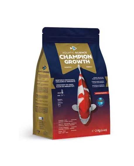 CHAMPION GROWTH LARGE  5Kg  AQUATIC SCIENCE CHAMPION GROWTH LARGE  5Kg  AQUATIC SCIENCE